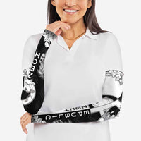 Czech Republic Arm Sleeves White Lion With Rose - Wonder Print Shop