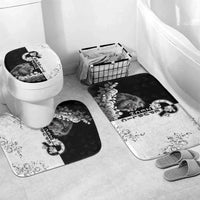 Czech Republic Bathroom Set White Lion With Rose - Wonder Print Shop