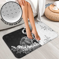 Czech Republic Bathroom Set White Lion With Rose - Wonder Print Shop