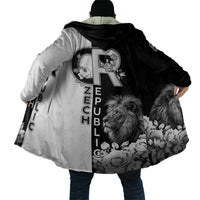 Czech Republic Cloak White Lion With Rose - Wonder Print Shop