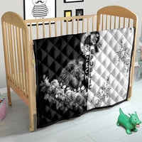 Czech Republic Quilt White Lion With Rose - Wonder Print Shop