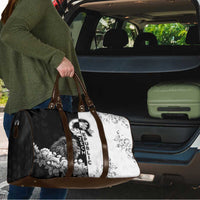 Czech Republic Travel Bag White Lion With Rose - Wonder Print Shop