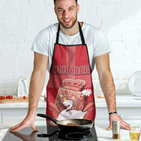 Denmark Apron Mute Swan With Symbol - Wonder Print Shop