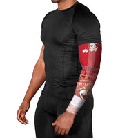 Denmark Arm Sleeves Mute Swan With Symbol - Wonder Print Shop