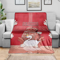 Denmark Blanket Mute Swan With Symbol - Wonder Print Shop