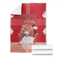 Denmark Blanket Mute Swan With Symbol - Wonder Print Shop