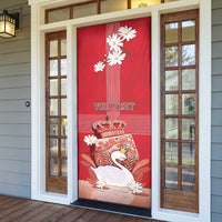 Denmark Door Cover Mute Swan With Symbol - Wonder Print Shop