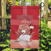 Denmark Garden Flag Mute Swan With Symbol - Wonder Print Shop