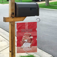 Denmark Garden Flag Mute Swan With Symbol - Wonder Print Shop