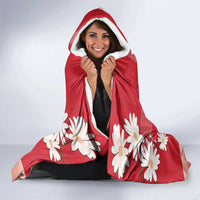 Denmark Hooded Blanket Mute Swan With Symbol - Wonder Print Shop