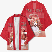 Personalized Denmark Kimono Mute Swan With Symbol - Wonder Print Shop