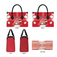 Denmark Leather Bag Mute Swan With Symbol - Wonder Print Shop