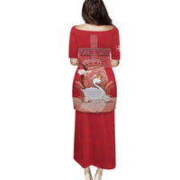 Personalized Denmark Puletasi Mute Swan With Symbol - Wonder Print Shop