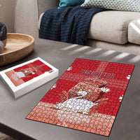 Denmark Puzzle Mute Swan With Symbol - Wonder Print Shop