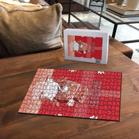 Denmark Puzzle Mute Swan With Symbol - Wonder Print Shop