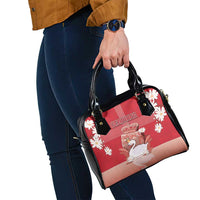 Denmark Shoulder Handbag Mute Swan With Symbol - Wonder Print Shop