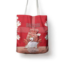 Denmark Tote Bag Mute Swan With Symbol - Wonder Print Shop