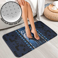 Estonia Bathroom Set Night Wolf With Pattern - Wonder Print Shop