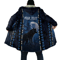 Personalized Estonia Cloak Night Wolf With Pattern - Wonder Print Shop