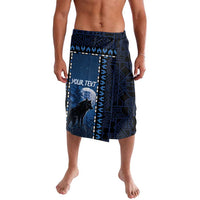 Personalized Estonia Lavalava Night Wolf With Pattern - Wonder Print Shop