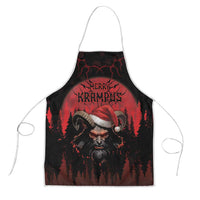 Merry Krampus Apron Dark Grunge Christmas - Wonder Print Shop