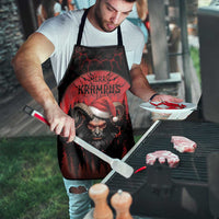 Merry Krampus Apron Dark Grunge Christmas - Wonder Print Shop