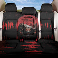 Merry Krampus Back Car Seat Cover Dark Grunge Christmas - Wonder Print Shop