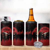 Merry Krampus 4 in 1 Can Cooler Tumbler Dark Grunge Christmas - Wonder Print Shop