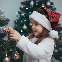 Merry Krampus Christmas Santa Hat Dark Grunge Christmas - Wonder Print Shop