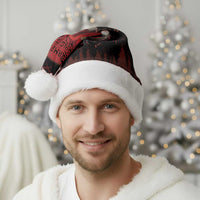 Merry Krampus Christmas Santa Hat Dark Grunge Christmas - Wonder Print Shop