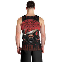 Merry Krampus Men Tank Top Dark Grunge Christmas - Wonder Print Shop