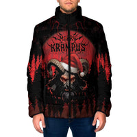Merry Krampus Padded Jacket Dark Grunge Christmas - Wonder Print Shop