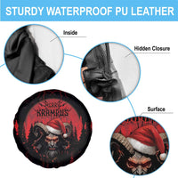 Merry Krampus Spare Tire Cover Dark Grunge Christmas - Wonder Print Shop