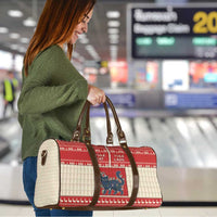 Yule Cat And Yule Lads Travel Bag Cute Retro Style - Wonder Print Shop