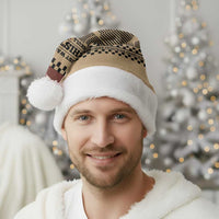 Skull Christmas Santa Hat Newspaper Retro Style - Wonder Print Shop