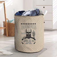 Baby Boomers Laundry Basket The Badass Generation Retro Style - Wonder Print Shop