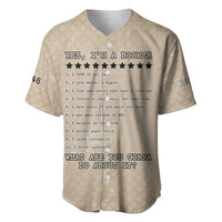 Baby Boomers Baseball Jersey The Badass Generation Retro Style - Wonder Print Shop