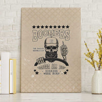 Baby Boomers Canvas Wall Art The Badass Generation Retro Style - Wonder Print Shop