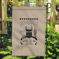 Baby Boomers Garden Flag The Badass Generation Retro Style - Wonder Print Shop