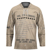 Baby Boomers Hockey Jersey The Badass Generation Retro Style - Wonder Print Shop