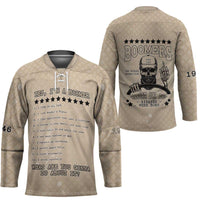 Baby Boomers Hockey Jersey The Badass Generation Retro Style - Wonder Print Shop