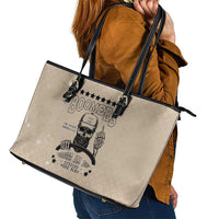 Baby Boomers Leather Tote Bag The Badass Generation Retro Style - Wonder Print Shop