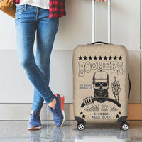 Baby Boomers Luggage Cover The Badass Generation Retro Style - Wonder Print Shop