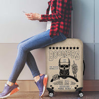 Baby Boomers Luggage Cover The Badass Generation Retro Style - Wonder Print Shop