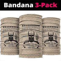 Baby Boomers Neck Gaiter The Badass Generation Retro Style - Wonder Print Shop