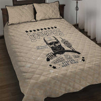 Baby Boomers Quilt Bed Set The Badass Generation Retro Style - Wonder Print Shop