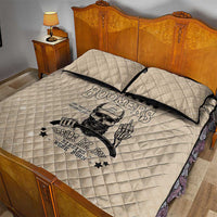 Baby Boomers Quilt Bed Set The Badass Generation Retro Style - Wonder Print Shop