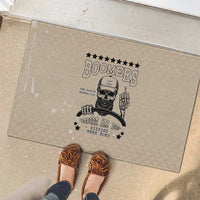 Baby Boomers Rubber Doormat The Badass Generation Retro Style - Wonder Print Shop