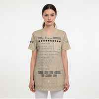 Baby Boomers Scrub Top The Badass Generation Retro Style - Wonder Print Shop