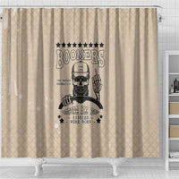 Baby Boomers Shower Curtain The Badass Generation Retro Style - Wonder Print Shop